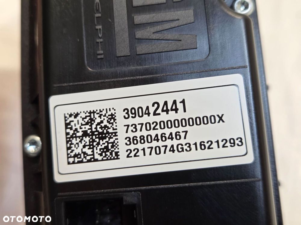 OPEL ASTRA V K 15- PANEL PRZEŁĄCZNIK KLIMATYZACJI NAWIEWU  39042441 - 6