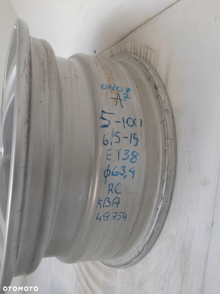 Felgi aluminiowe RC Design KBA49754 6.5" x 15" 5x100 ET38 - 16