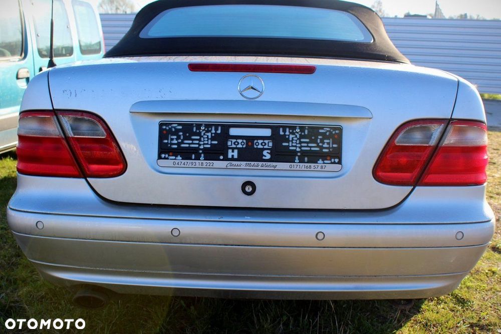 Mercedes CLK W208 1999 2.0i 111945 Cabrio (MASKA, ZDERZAK, LAMPA, BŁOTNIK, DRZWI, SZYBA, FOTEL) - 8