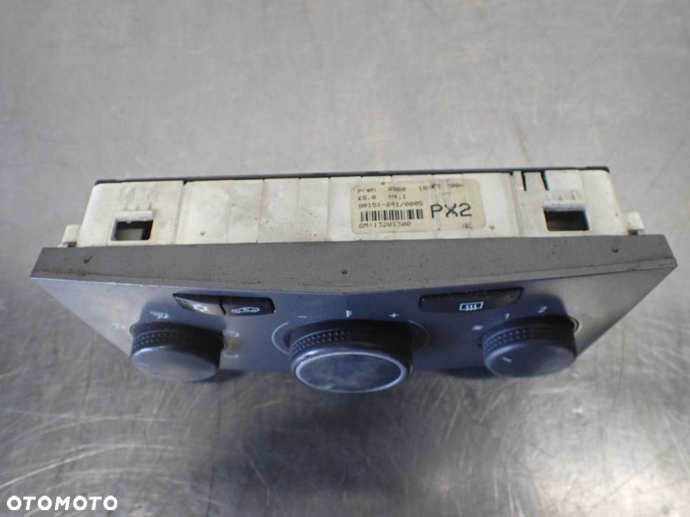 PANEL STEROWANIA NAWIEWU KLIMATYZACJI OPEL ZAFIRA B 1.9 13201300 - 2