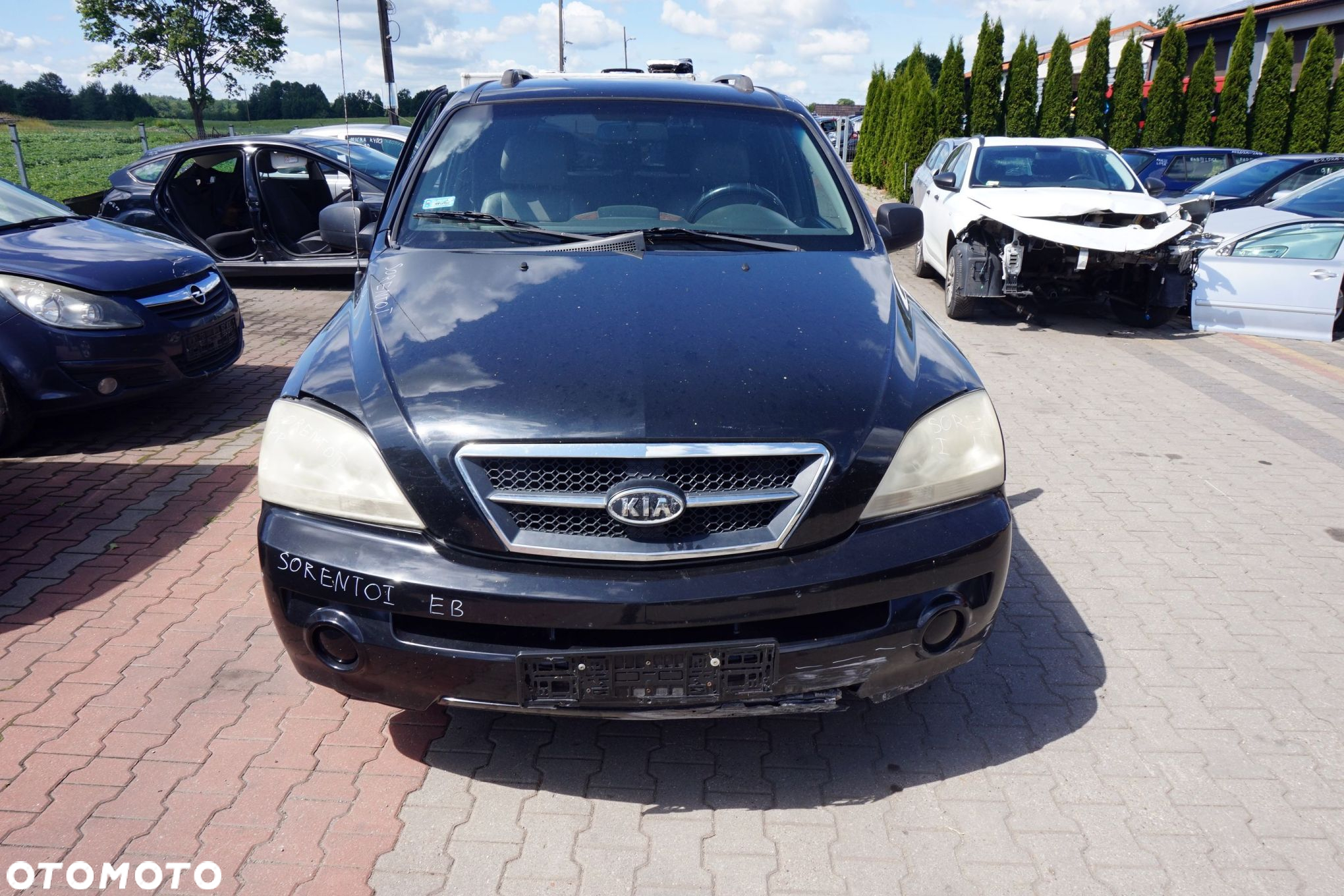 KIA SORENTO I 2005 EB 2.5 CRDI D4CB 140KM GU07G 4X4 CZARNY na części - 8