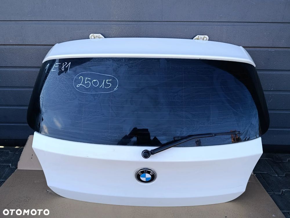 BMW 1 E81 LIFT KLAPA TYLNA TYŁ KOMPLETNA - 1