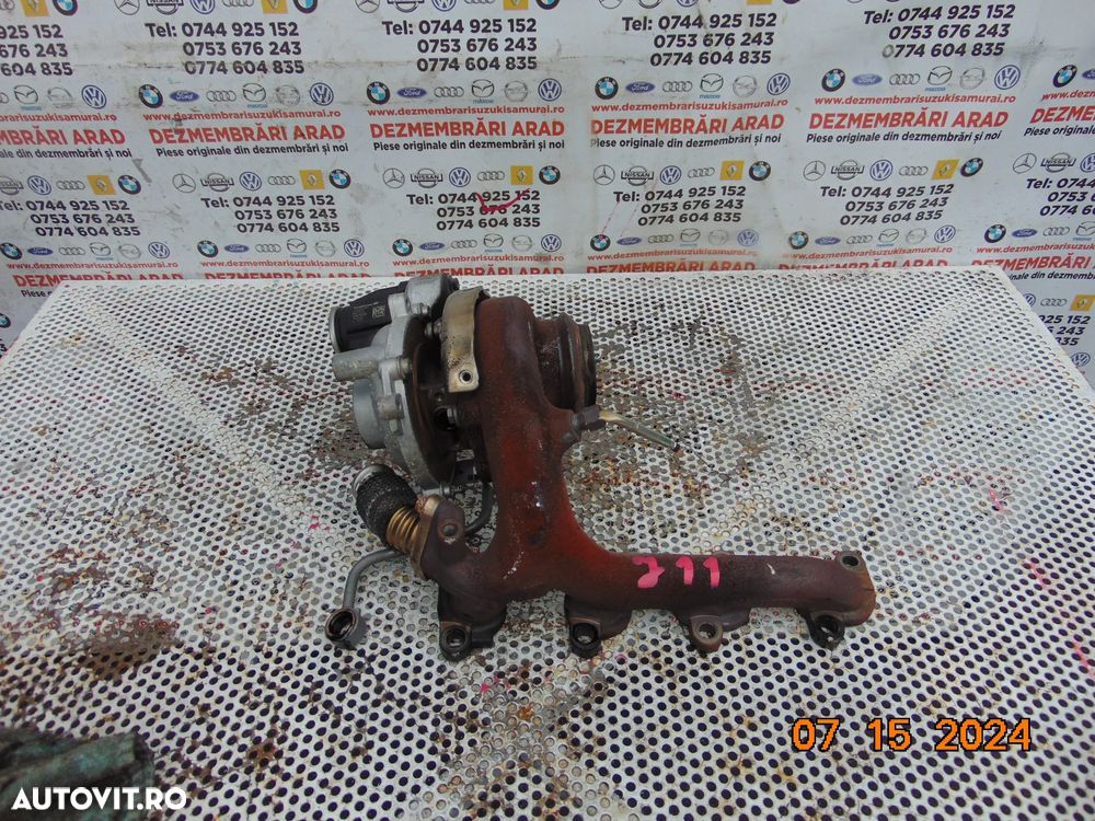 Turbina Nissan Qashqai 1.5 Dacia Duster Dokker Logan Lodgy 1.5 euro 6 Kangoo Kadjar cod - 2