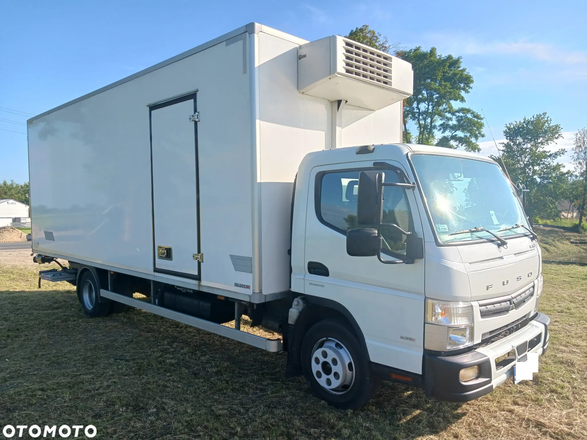 Mitsubishi Canter Fuso 9C18 180 KM Izoterma Chłodnia Mroźnia 2019r SALON 12 E pal Winda UDT - 19