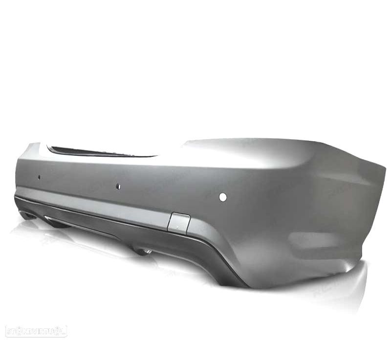 PARA-CHOQUES TRASEIRO MERCEDES CLASE S W221 05-11 LOOK AMG S65 PDC - 3