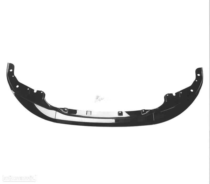 SPOILER LIP FRONTAL BMW G22 20- LOOK M PERFORMANCE PRETO BRILHANTE - 3