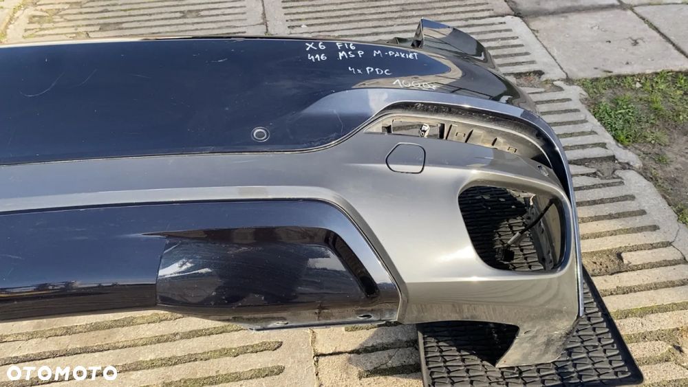 ZDERZAK MSP M PAKIET BMW X6 F16 KOLOR 416 4XPDC - 5