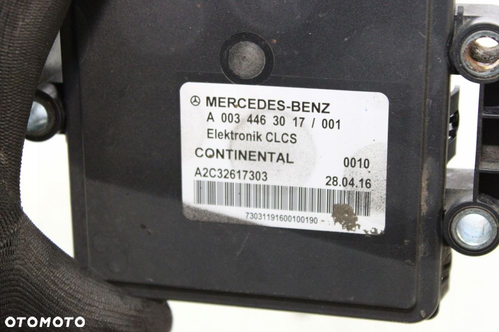 MERCEDESD ACTORS MP4 MODUŁ STEROWNIK CLCS 0034463017 - 7