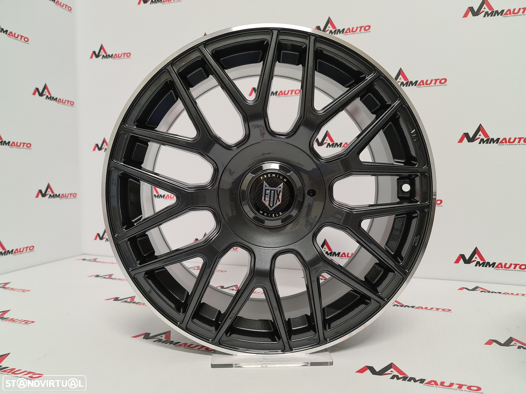 Jantes Fox VR3 Carbon Grey 17 (Mercedes, Audi, VW, Ford, Peugeot) - 4