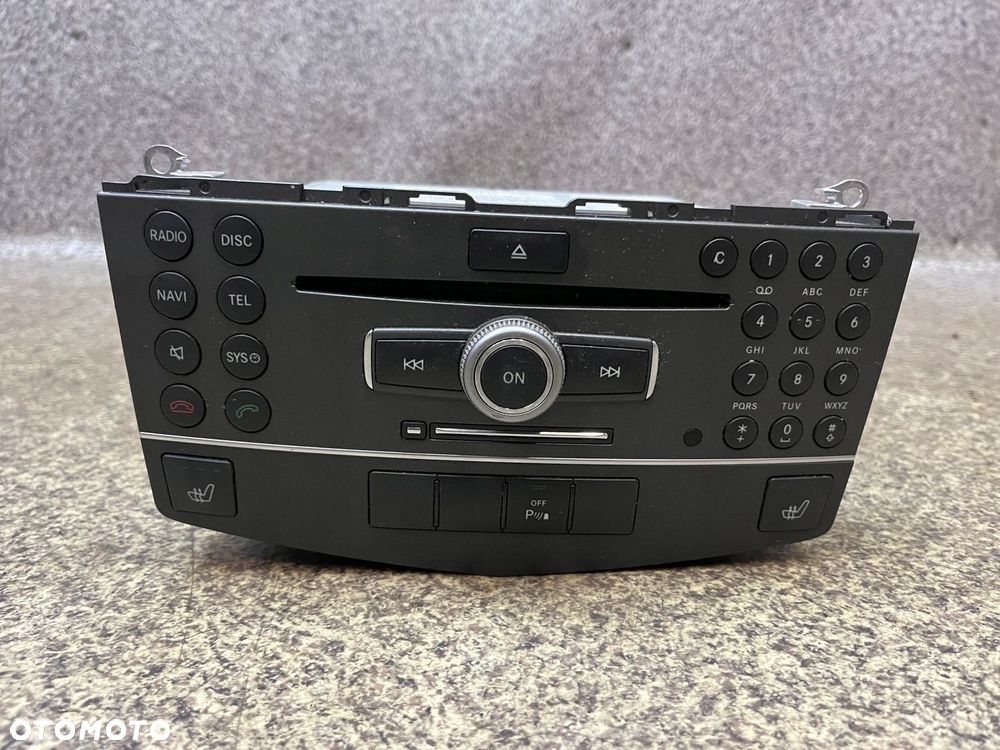 Radio nawigacja Navi GPS czytnik plyt CD Mercedes W204 ORG - 1