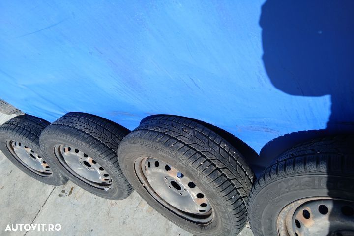 Jante tabla cu anvelope 16 - set 225/60 R16 61/2JX16H2  ET50 225/60 R - 4