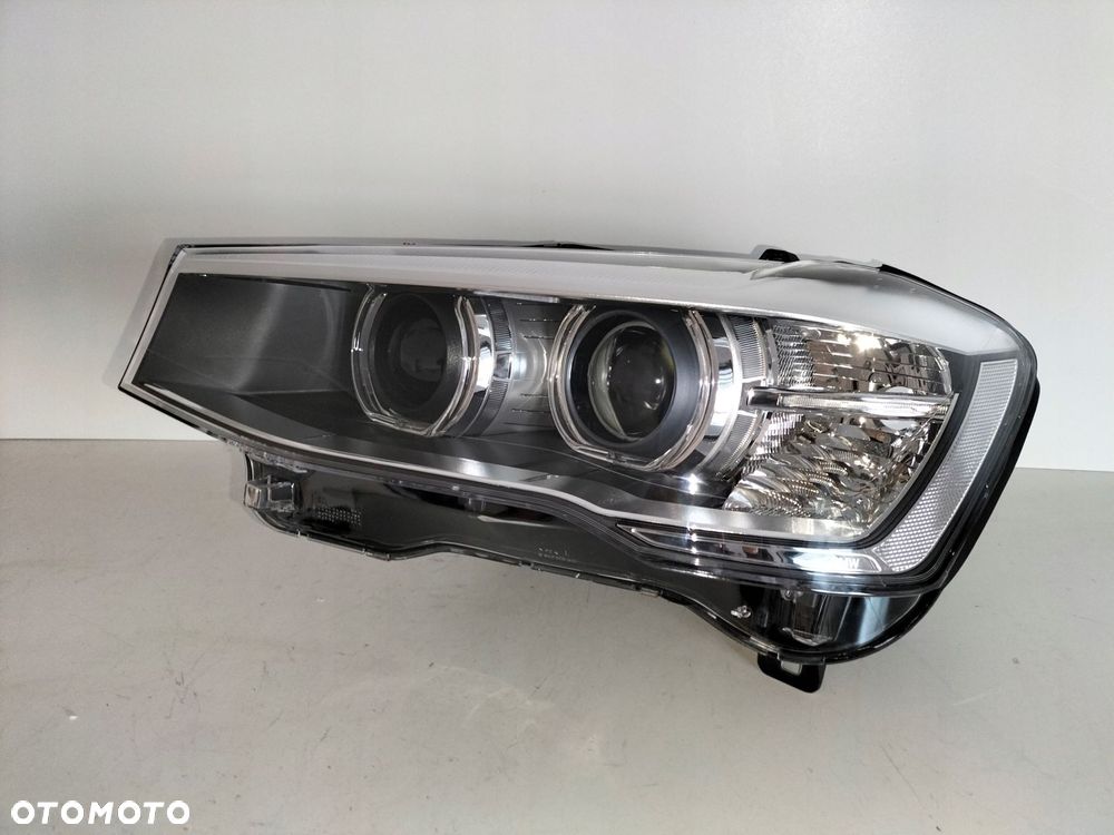 lampa przednia reflektor lewa bmw x3 f25 x4 f26 lci lift 14-17 bi-xenon - 3