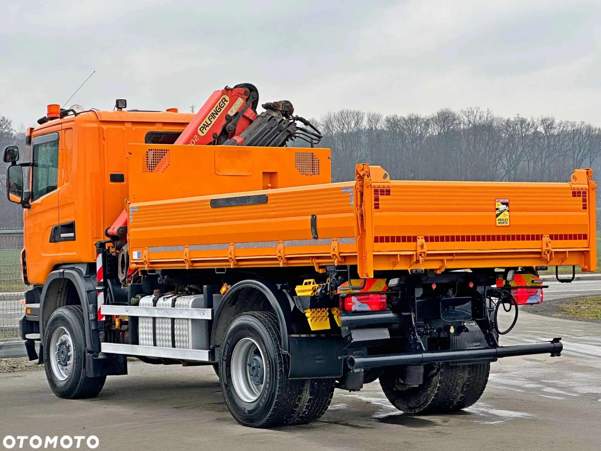 Scania G 360 * WYWROTKA 4,10 m + PK 11002 B + PILOT * 4x4 - 6