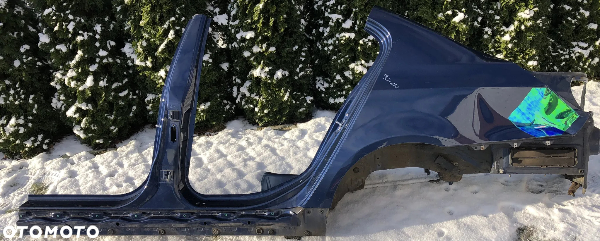 BMW E60 E61 ĆWIARTKA BŁOTNIK PODŁUŻNICA - 15