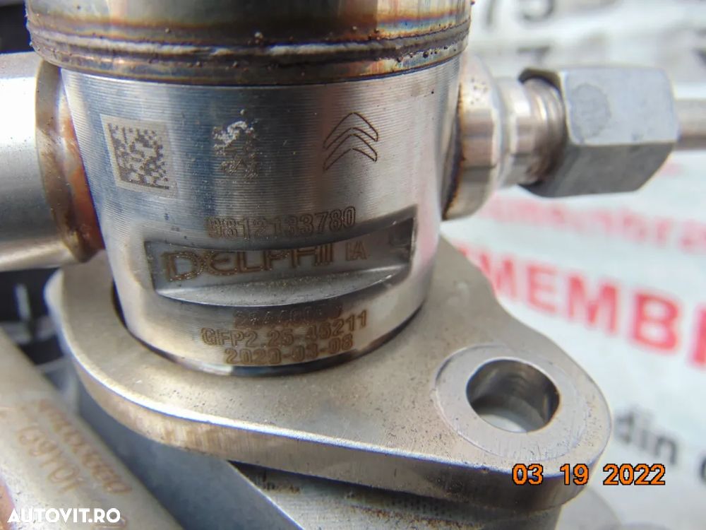 Pompa inalte peugeot 1.2 2008 2008 308 208 Citroen  Cactus c2 c3 DS berlingo partner Opel Crossland - 2