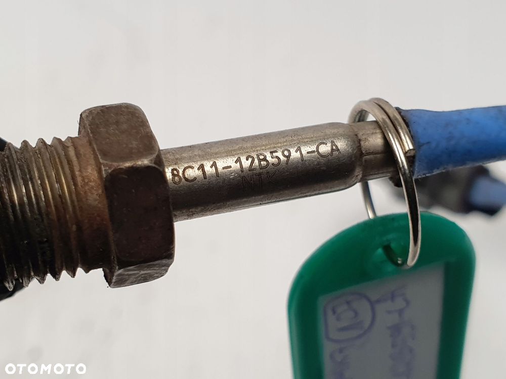 CZUJNIK TEMPERATURY SPALIN Ford Fiesta MK7 1,6 TDCI 8C1112B591CA ORYGINAŁ - 14