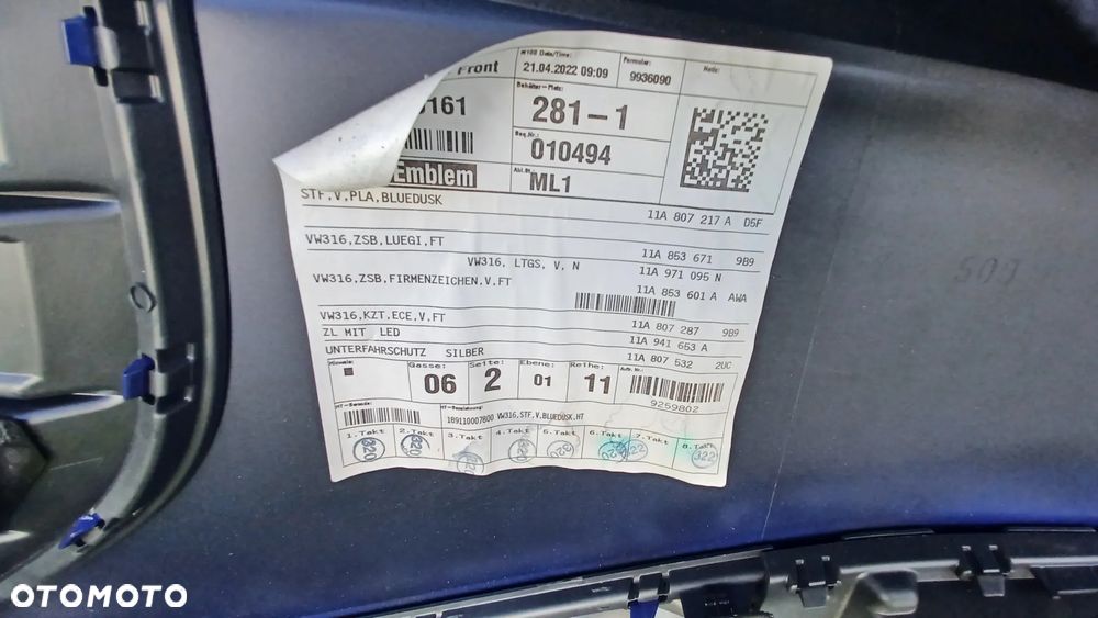 VW ID4 ZDERZAK PRZÓD IDEALNY LD5F - 4