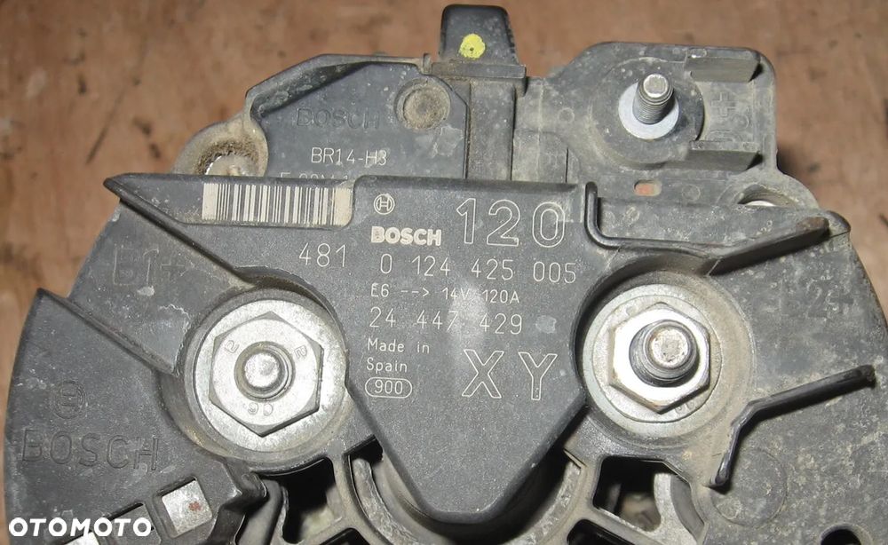 alternator OPEL MERIVA ASTRA III ZAFIRA 1.6 16V 0124425005 - 4