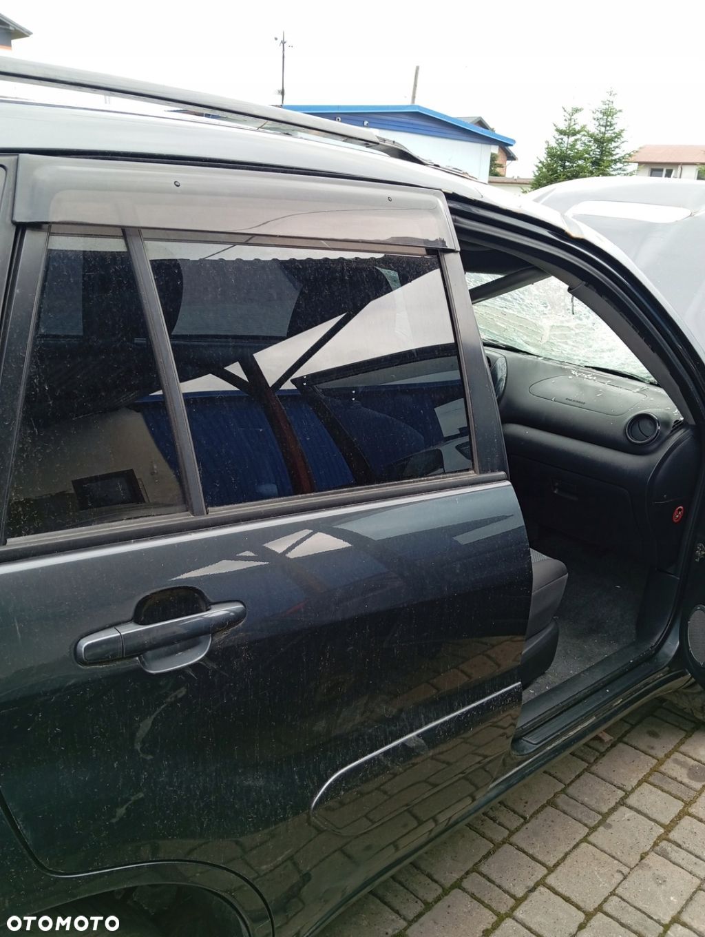 TOYOTA RAV4 II LIFT 5D DRZWI PRAWY TYŁ TYLNE GOŁE 1E0 - 1
