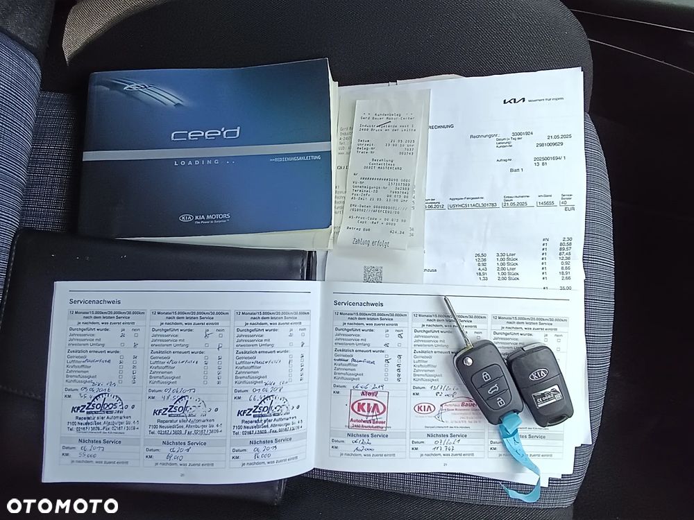 Kia Ceed 1.4 L Euro2012 - 35