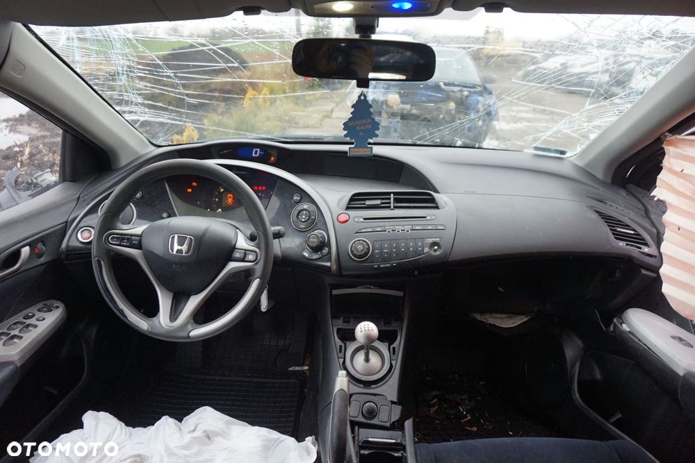 HONDA CIVIC VIII 5D HB 2006 B92P 2.2 I-CTDI N22A2 140KM PPG6 CZARNY na części - 10