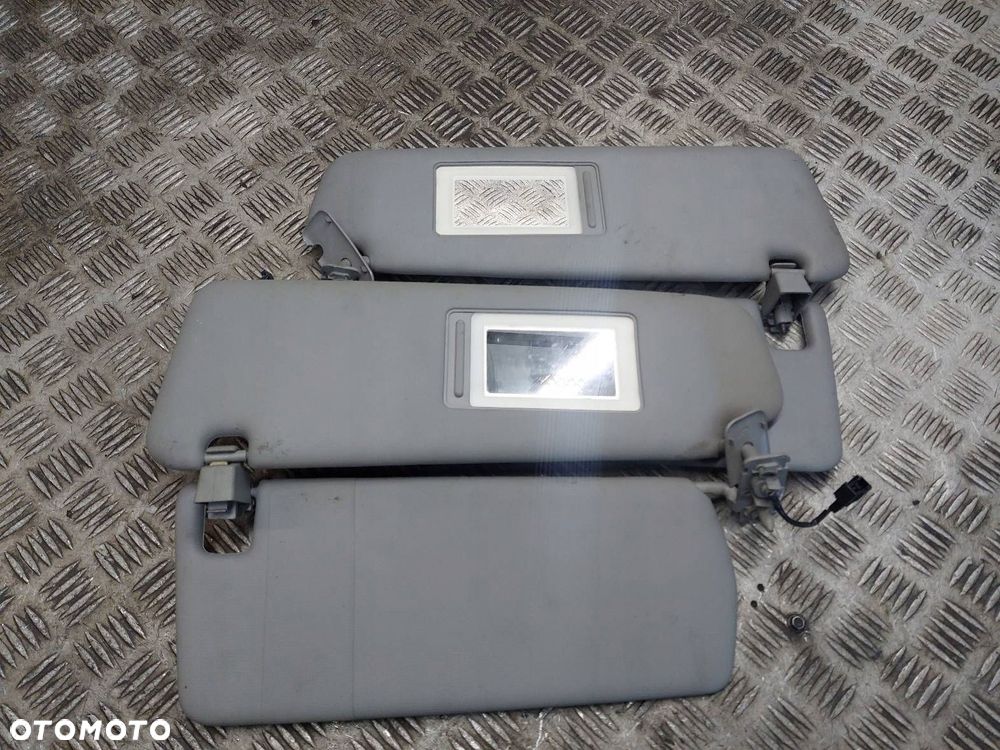 OSŁONA PRZECIWSŁONECZNA LEWA +  PRAWA VOLKSWAGEN TOUAREG I 7L6857551AQ - 3