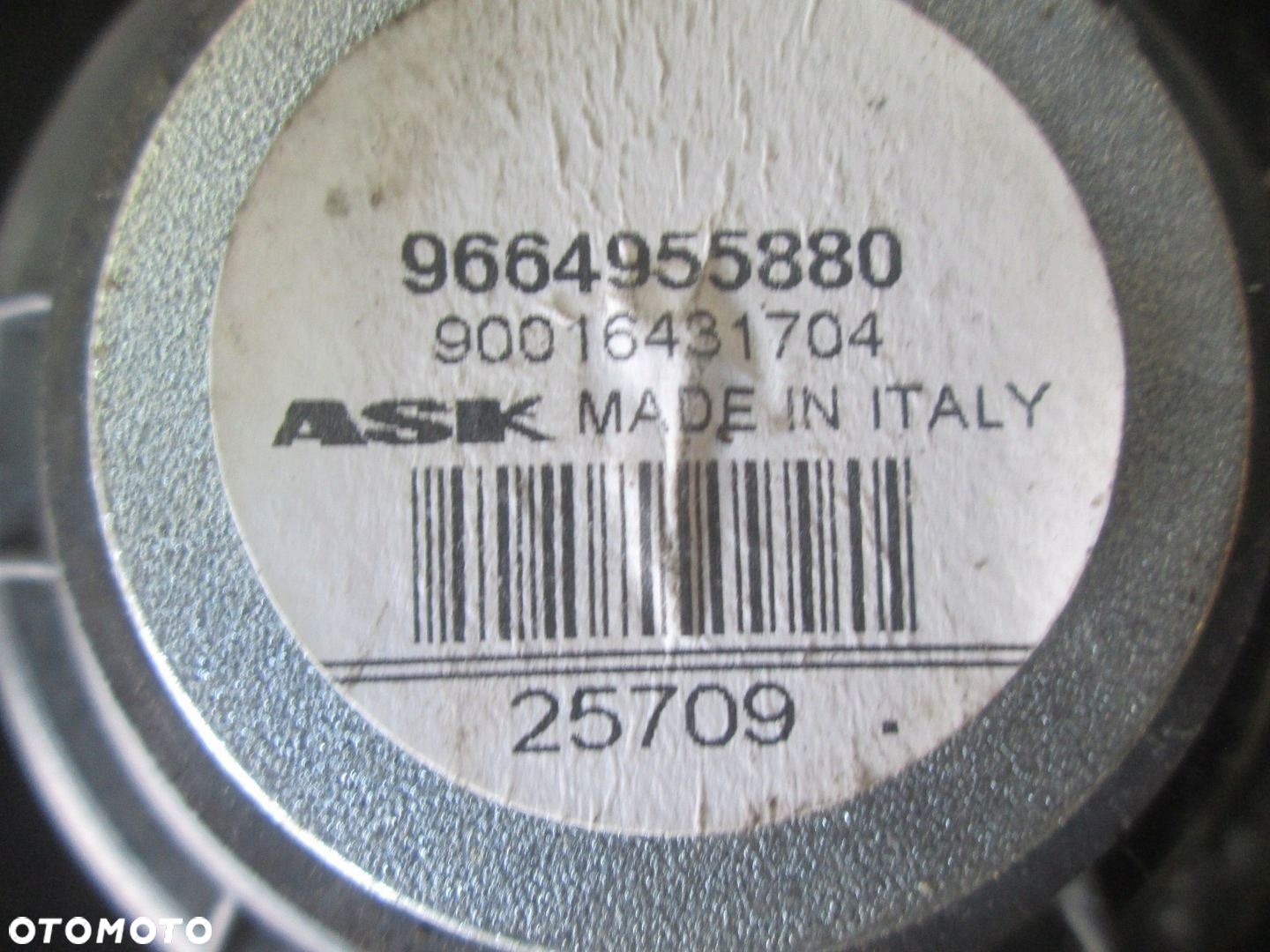 GŁOŚNIK PRAWY  LEWY PRZÓD CITROEN C4 I PICASSO 9664955880 - 4