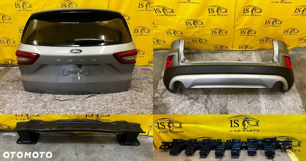 KOMPLET KLAPA BAGAŻNIKA ZDERZAK TYŁ KAMERA FORD KUGA MK3 LIFT SOLAR SILVER - 2