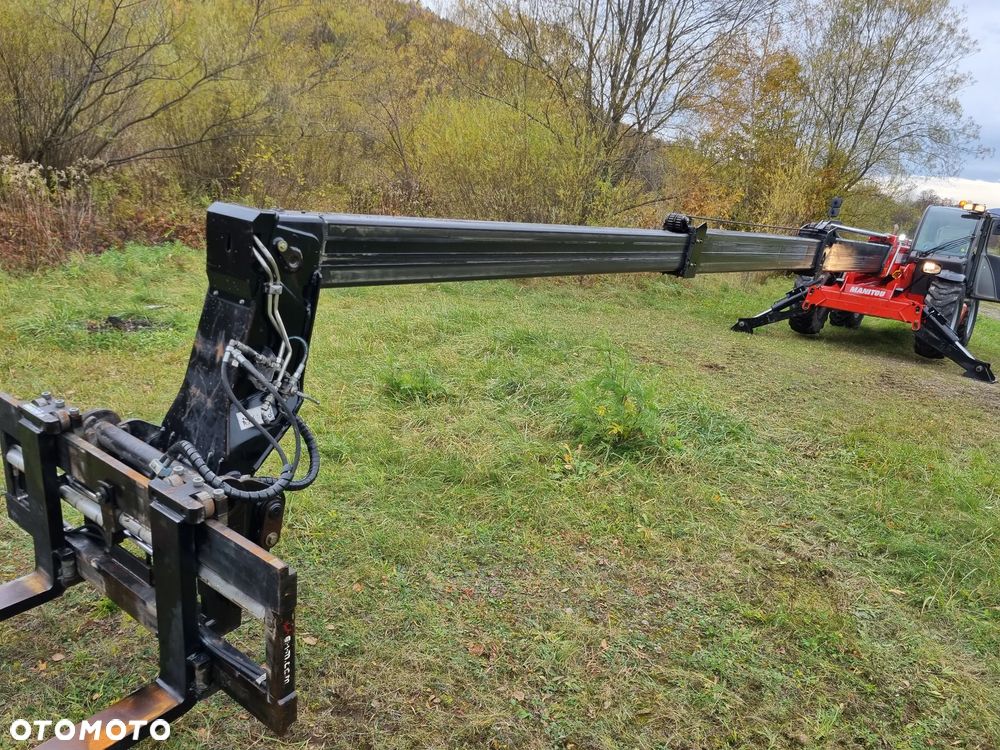 Manitou MT1840 Ładowarka Teleskopowa 18 metrów jak nowa z salonu Import Norwegia Rozsuwanie wideł Hydrauliczne. zmiana na łyżkę Hydra. ZERO LUZÓW Wycieków Maszyna z Gospodarstwa nie katowana - 15