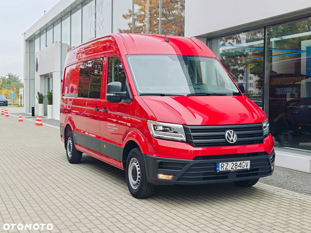 Volkswagen CRAFTER L3H3 | 6 miejsc | Brygadowy | 177 KM | Full LED - 32