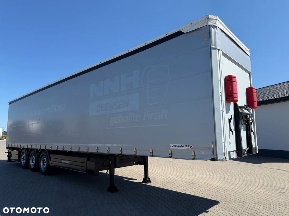 Schwarzmuller J-SERIE FIRANKA / STANDARD / OŚ PODNOSZONA / OSIE SAF / KOSZ NA PALETY / Z DE TYLKO 370 TYŚ KM - 7