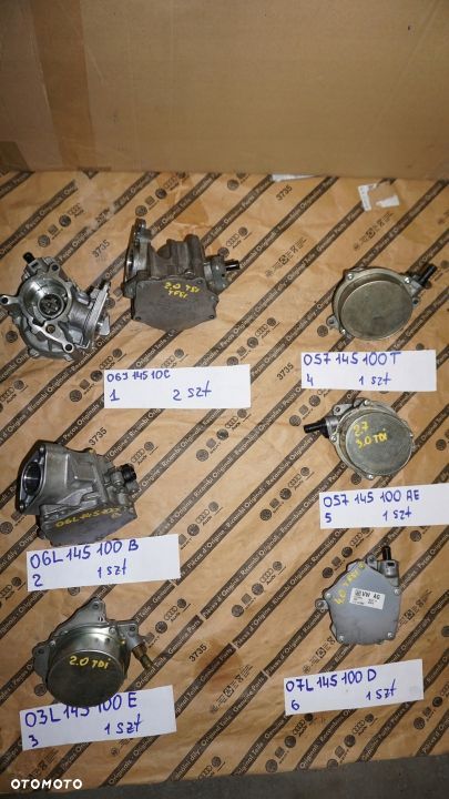 POMPA VACUM VAKUM AUDI A4 A5 A6 1.8 2.0 TFSI - 1