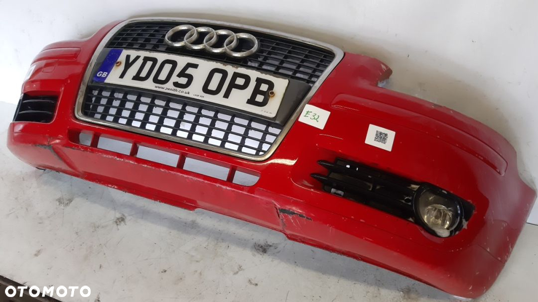 } ZDERZAK PRZÓD PRZEDNI DO AUDI A3 8P LIFT FL LY3J CZERWONY HALOGENY - 3