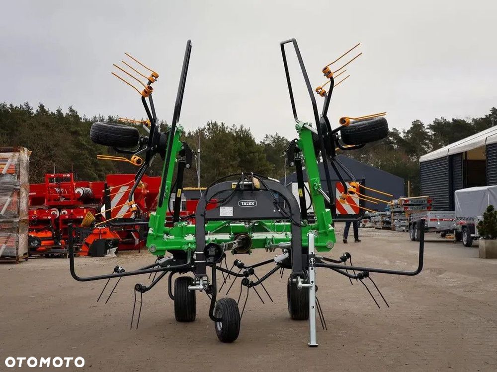 Przetrząsacz karuzelowy Talex TORNADO 550 cm 5,5m - 4