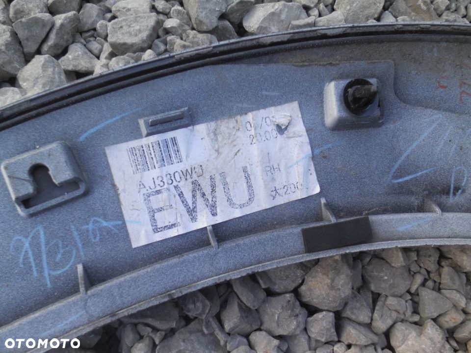 Subaru Outback 10-13 Listwa drzwi tył tylna prawa 91112AJ330WU POSIADAM DWIE SZTUKI - 6