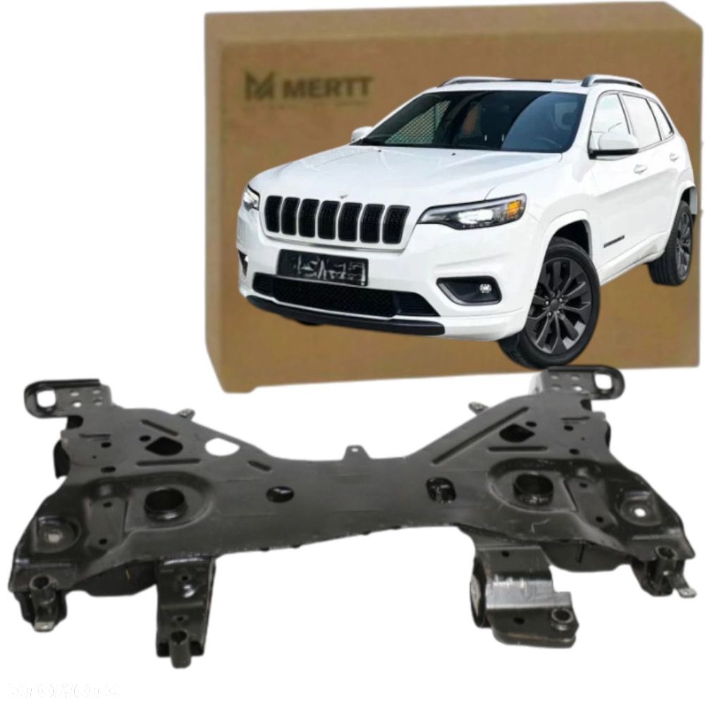 JEEP CHEROKEE KL 2019-2023 SANKI WÓZEK PRZEDNI ŁAWA TRAWERS 68292230AF - 2