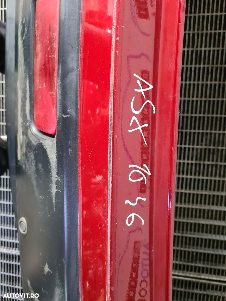 Bara spate Mitsubishi ASX 2010 - 2012 SUV 4 Usi ROSU (1046) LOVITA ZGÂRIATA ȘI CRĂPATĂ - 10