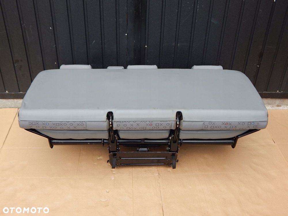 vw t5 caravelle fotel kanapa ławka trójka 3 rząd tył ox - 7