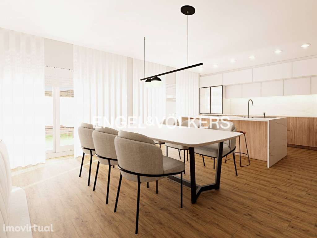 Moradia térrea T4 com piscina e jardim em Fernão Ferro - Grande imagem: 4/19