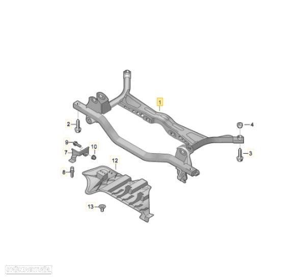 CHARRIOT TRASEIRO SEAT LEON (1P1) STYLANCE / STYLE - 1