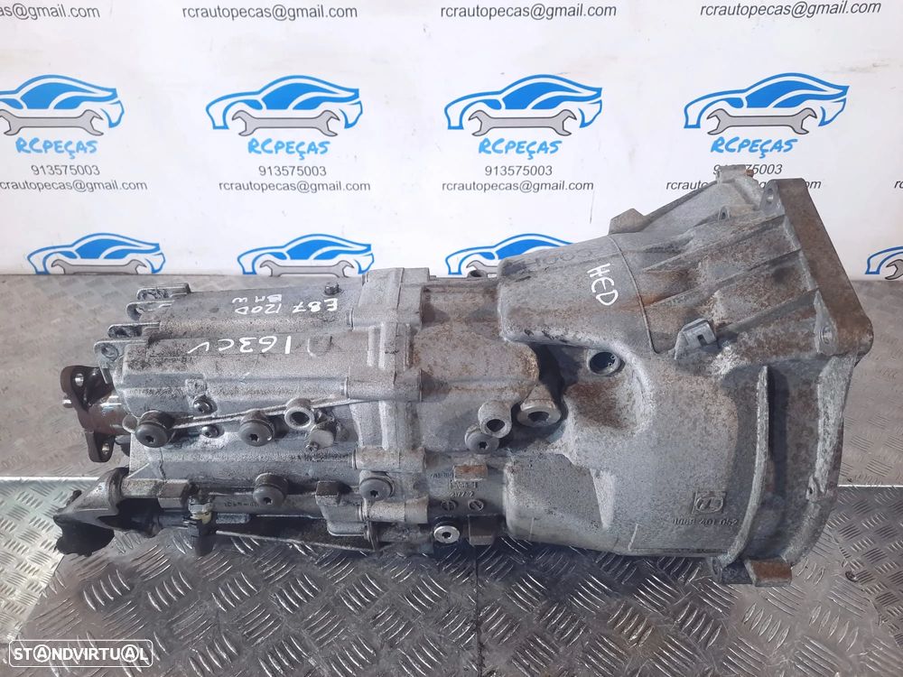 CAIXA 6 VELOCIDADES MANUAL ZF BMW SERIE 1 E87 120D 2.0D 16V 163CV M47D20 204D4 HED 23007525137 7525137 GS6-37DZ-HED GS637DZ SERIE 3 E46 E90 SEDAN E91 TOURING SERIE 5 E60 SEDAN E61 TOURING - 1