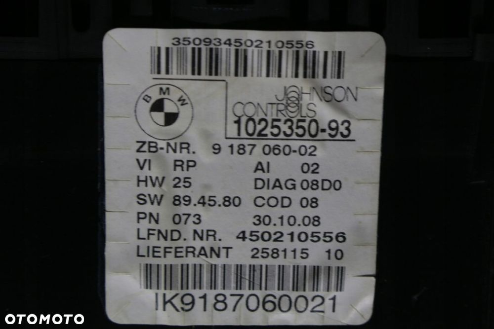 LICZNIK BMW E90 2.0 - 5