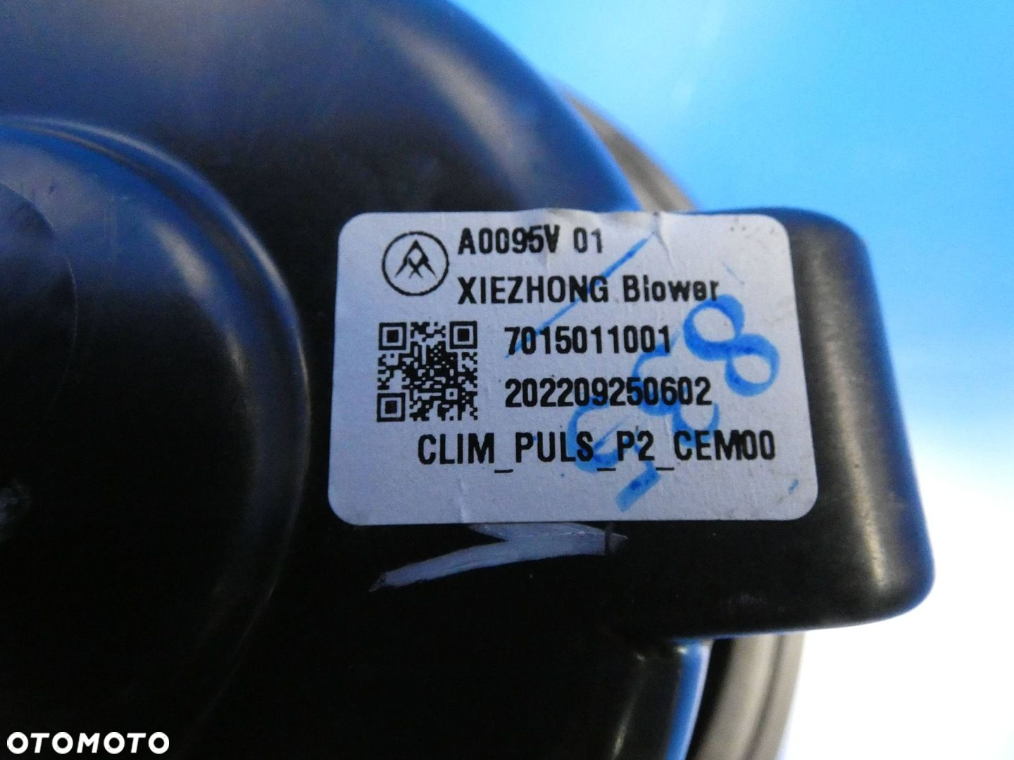 OPEL CORSA F PEUGEOT 208 WENTYLATOR NAWIEWU DMUCHAWA WERSJA ANGIELSKA - 4