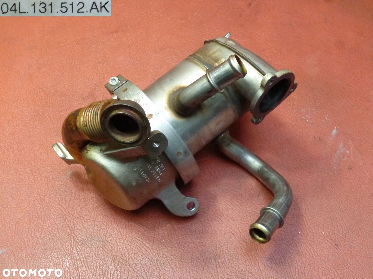 Chłodnica EGR VW Caddy Skoda Yeti 2.0 TDI DFS 17 04L131512AK 04L253120L - 1