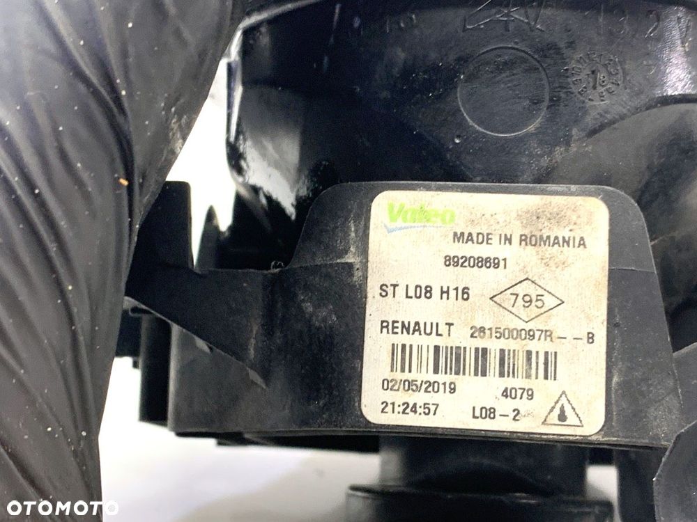 HALOGEN PRAWY PRZÓD  DACIA LOGAN II 2012 - 2022 1.0 SCe 75 54 kW [73 KM] benzyna 2017 - 2022 - 5