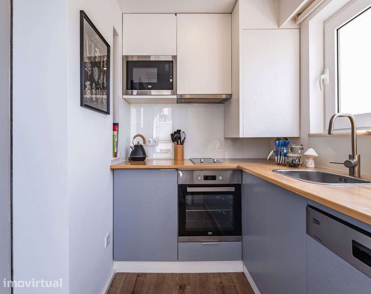 Apartamento T0 com varanda e ar condicionado Ramalde, Porto - Grande imagem: 4/13