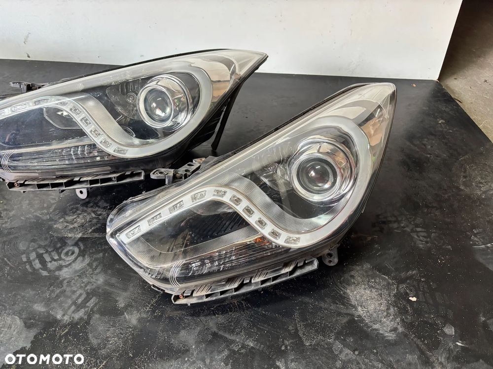 Lampy przednie Hyundai i40 2013r. LED H7 EUROPA - 4
