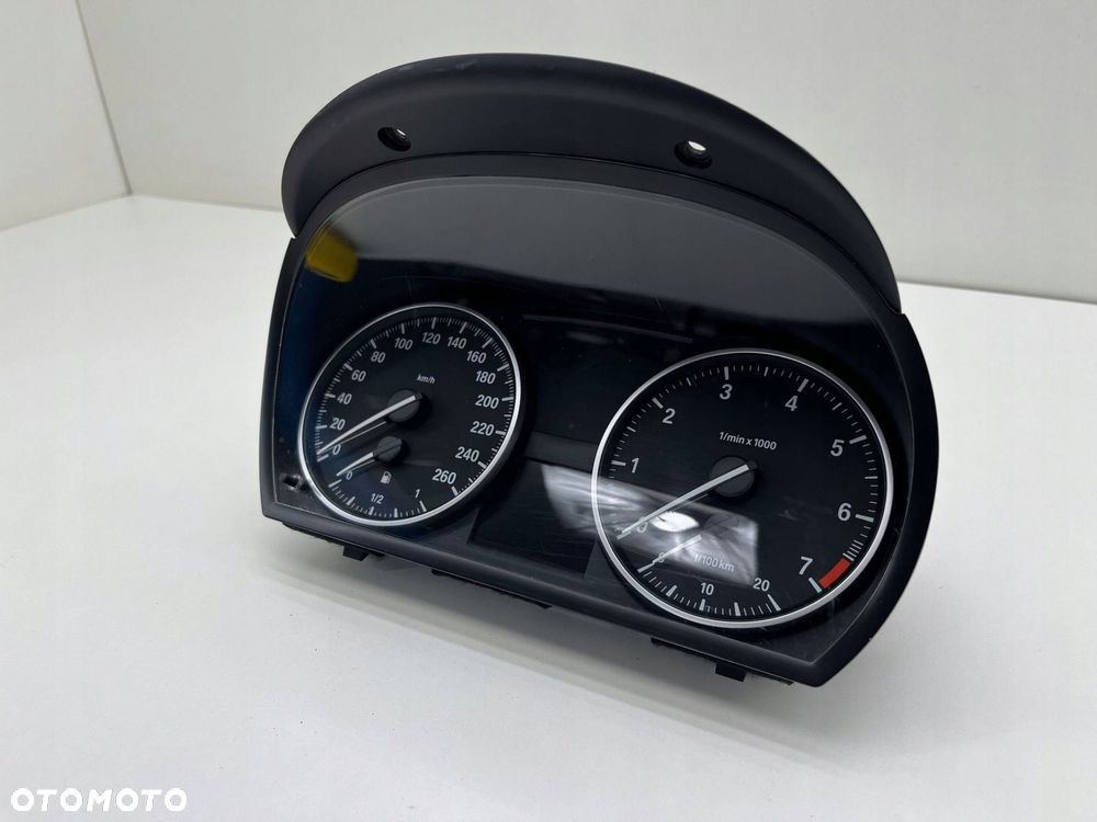 BMW 2 E90 E91 LICZNIK ZEGARY WYSWIETLACZ EUROPA 9220955 - 2