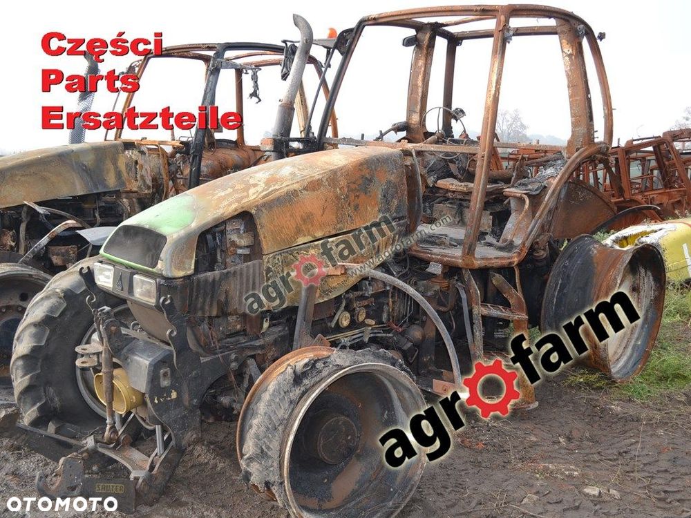 Deutz Agrotron 165 części, skrzynia biegów, silnik - 1