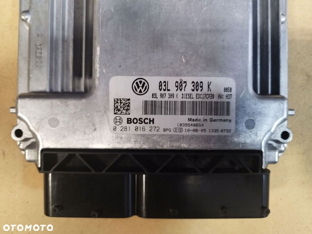 KOMPUTER STEROWNIK SILNIKA VW TRANSPORTER T5 2.0 TDI 03L907309K - 2